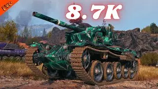 Cobra  8.7K Damage 5 Kills | Ace Tanker |WoT Gameplay