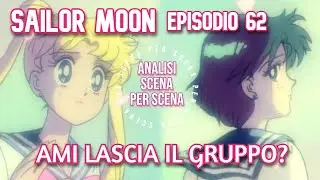 SAILOR MOON 62, AMI LASCIA IL GRUPPO? LA PARTENZA DI SAILOR MERCURY PER LA GERMANIA #sailormoon
