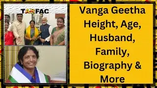 Vanga Geetha Height, Age, Husband, Family, Biography & More #biography #politics #vangageetha