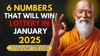 6 Numbers Most Likely to WIN BIG in January 2025 | Buddhist Teachings