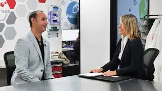 Nabil discusses Progenesis with Martina Musteen