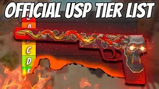 Official USP Tier List! - Ranking Every CS2 USP-S Skin from Best to Worst (2024)