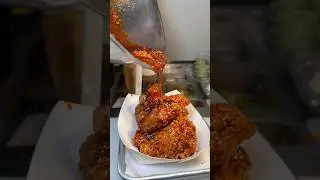 The SPICY MAPLE WINGS from Namkeen in Williamsburg, Brooklyn NYC are INCREDIBLE! 🍗🔥🤤 #DEVOURPOWER