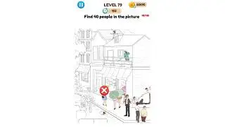 Annoying Puzzle Game - Level 79 Find 40 people in the picture || Solution
