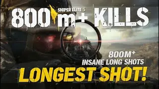 Top 5 Longest Shots in Sniper Elite 5 | Insane Sniper Kills