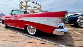 Classic Car Show On The Santa Monica Pier