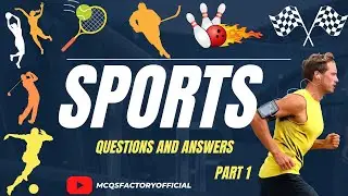 Sports Mcqs for competitive exams  | Sports Questions and Answers Part 1 | Mcqsfactory official