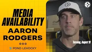 Aaron Rodgers Media Availability (Aug.  19)