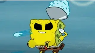 ✅✅MONSTER SHOW MASK | SPONGEBOB SNOWBALL SHOOTER EVERYONE HIDE