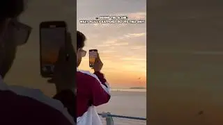✨ Corniche Sunset &mdash; Don&rsquo;t Skip the End! #abudhabi #uae #abudhabi youtubeshorts#abudhabilife
