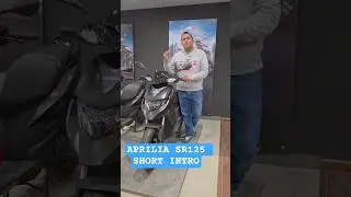 🔥 Aprilia SR 125 Entry Shot | Sportiest 125cc Scooter in India!