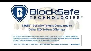 CEO3in60 Blocksafe BSAFE STO Security Token Offering June 22, 2019