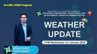 BAGYO/WEATHER  UPDATE | TD #AdaPH January 21, 2026 5:00 PM - #highlightsシ゚ #everyonefollowers