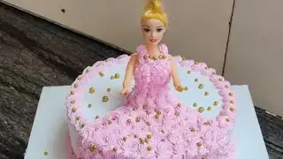 Doll cake design trending cake #dollcake #chocolatecake #cakedesign #cakes #cakestagram