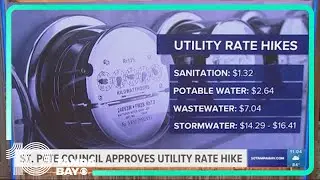 Here's why St. Pete utility bills will increase in October