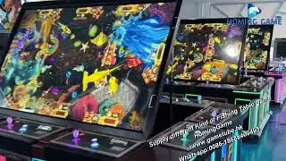 Supply Different Kinds of Fishing Table Arcade Game Machine by HomingGame#fishinggamemachine