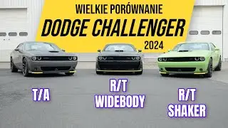 Dodge Challenger 2023 - prezentacja modeli R/T, Shaker, Scat Pack!
