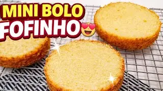Mini Bolo de Iogurte Super Fofinho | Massa Fácil e Perfeita para Forminhas Pequenas