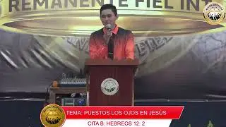 Tema: Puestos los ojos en Jesús 