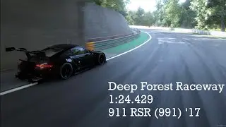 Gran Turismo 7 | Deep Forest Raceway Gr.3 | 1:24.429 - 911 RSR Hotlap
