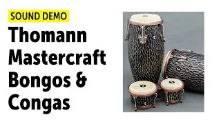 Thomann Mastercraft Classic Bongos und Congas - Sound Demo