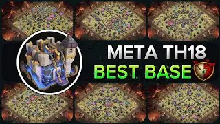 BEST TH18 Clash of Clans Base Layouts This Month 🔥 | Anti 3 Star