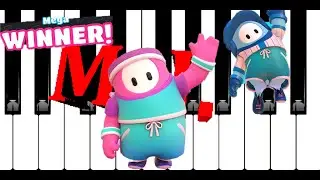 FALL GUYS MUSIC Theme | Piano Tutorial