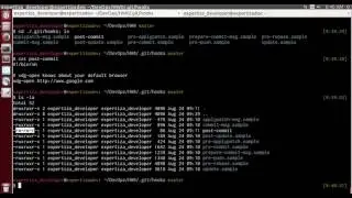 DevOps - git post-commit hooks