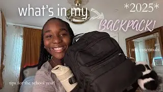 WHAT’S IN MY BACKPACK!🎒 | essentials, recommendations, tips
