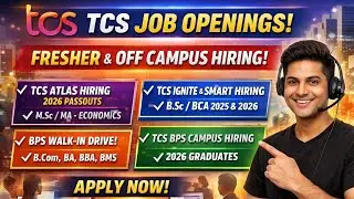 TCS Off Campus Hiring 2023,24,25,2026 | Freshers Job Openings | Big Opportunity 🚀