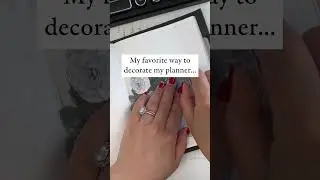 How I Use Vellum To Decorate My Planner