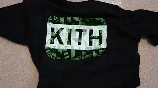 Kith Super Green Box Logo Tee Unboxing