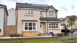 Inside a Stunning 4-Bed New Build in the UK | The Lockwood show home at Thornly Park Miller Homes