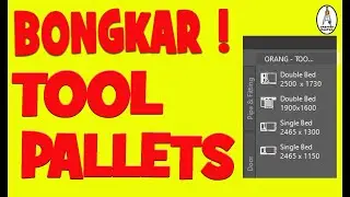 Cara Menggunakan Tool Pallets Pada Autocad ( LENGKAP )