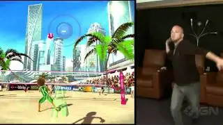 Kinect Sports: Volleyball Gameplay