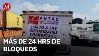 Bloqueos de agricultores superan 24 horas en carreteras de al menos 4 estados