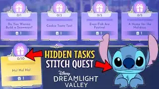 DISNEY Dreamlight Valley. How to Get Stitch. How to Get Hidden Festive Rewards from Festive Duties.