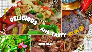 Traditional Chickenlever Banana flower cooked in CANE asmr eating no talking,asmr mukbang no talking