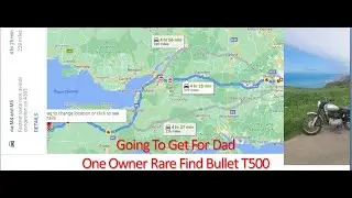 Adventure Riding Royal Enfield Bullet 500 From North Devon Coast  to London #royalenfield #adventure