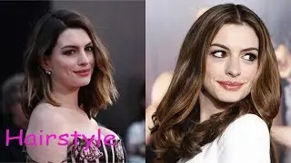 Anne hathaway hairstyle (2018)