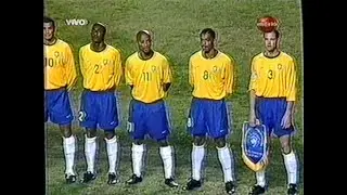 Brasil - Argentina (2000) Eliminatorias (Rivaldo, Ronaldinho, Veron, Ortega, Crespo, Vampeta, Ayala)