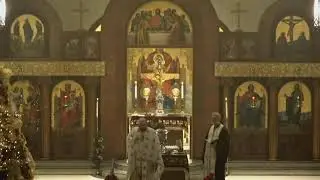 Services at Annunciation Greek Orthodox Church, Sacramento CA