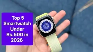 Top 5 Best Smartwatch Under 500 in flipkart | Top Budget Smartwatch 2026 | Cheap & Best Smartwatch🔥
