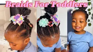 Easy Braids For Kids with Short Hair/