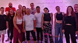 Daddy Cool at the Flipping Flamingos Just Dance Event in Antwerp