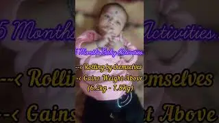 5 Months Baby activities #babyboy #babygirl #shorts #shortsfeed #viral #trending #activity