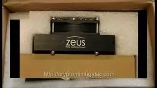 ZeusMiner Blizzard 1.3Mh/s @ 40W Scrypt Asic Miner