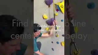 Auto Belay Gate Install #shorts #autobelay #howto