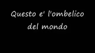 Jovanotti L'ombelico Del Mondo