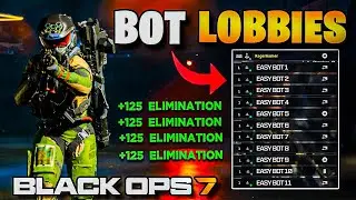 BO7 - BOT LOBBIES *UNLOCK CAMOS/LEVELING/CHALLENGES* 